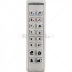 Risco 2-Way Wireless Slim White Internal Keypad