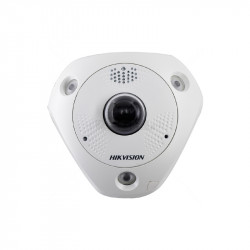 6MP Fisheye Camera - IR 15m - 1.27mm Fixed Lens - IP67 - IK10