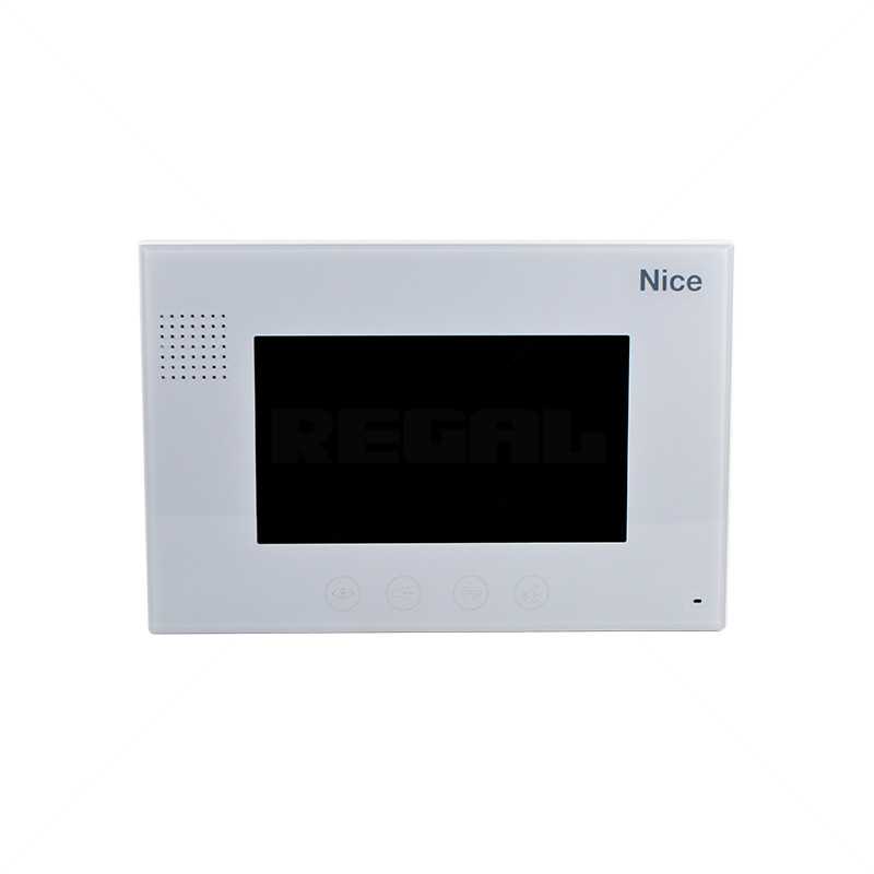 NICE Colour Video Intercom 7" Monitor 12VDC 1A