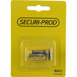 BATT - Lithium 3V CR123A Risco Wireless Detectors 34mm x 16.5mm