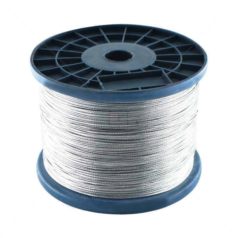 Braided Wire - Galvanised 1.2mm / 5Kg Reel