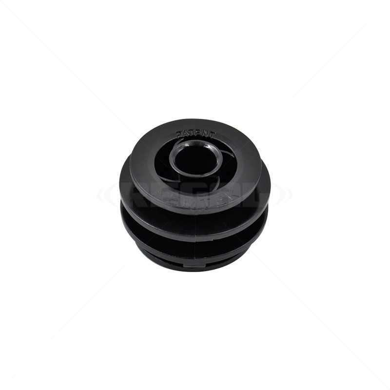 Insulator - 10mm Black Round Bar