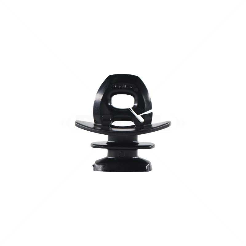 Insulator - Jurassic - Black 6.2mm Slotted