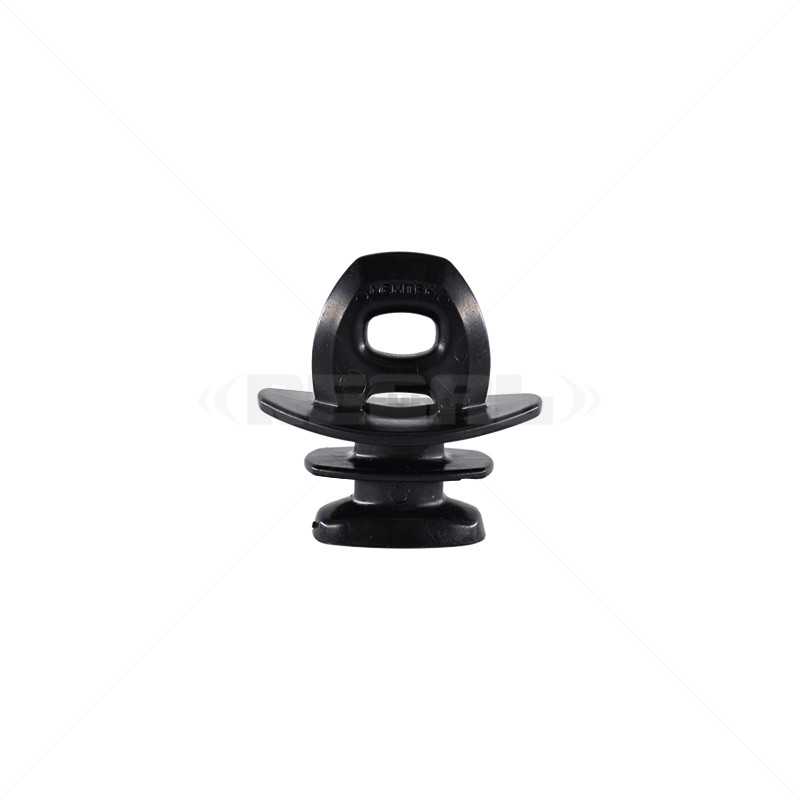 Insulator - Jurassic - Black 6.2mm Thread Through