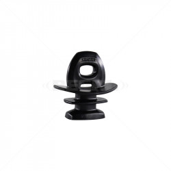 Insulator - Jurassic - Black 6.2mm Thread Through