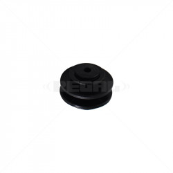 Insulator - Tensioner Bobbin / Omega Pull Through Large - Black Plus