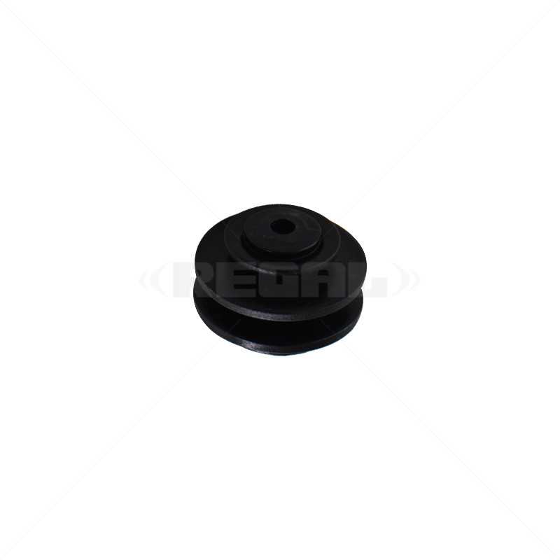 Insulator - Tensioner Bobbin / Omega Pull Through Large - Black Plus