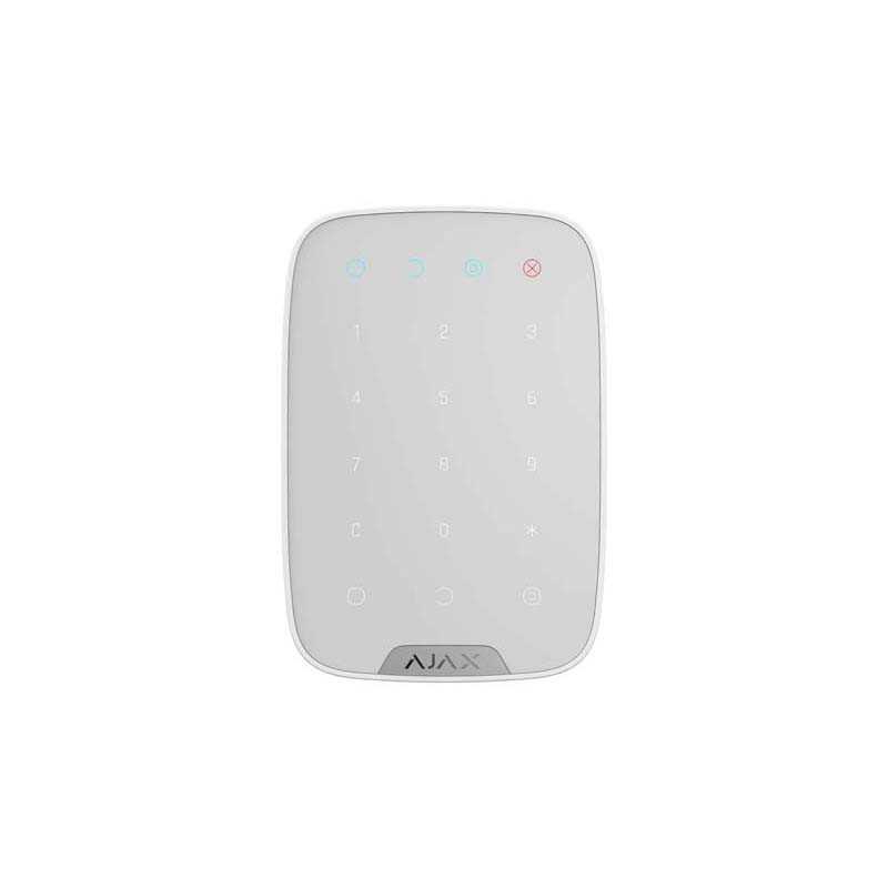 Ajax Touch Keypad White Surface Mount