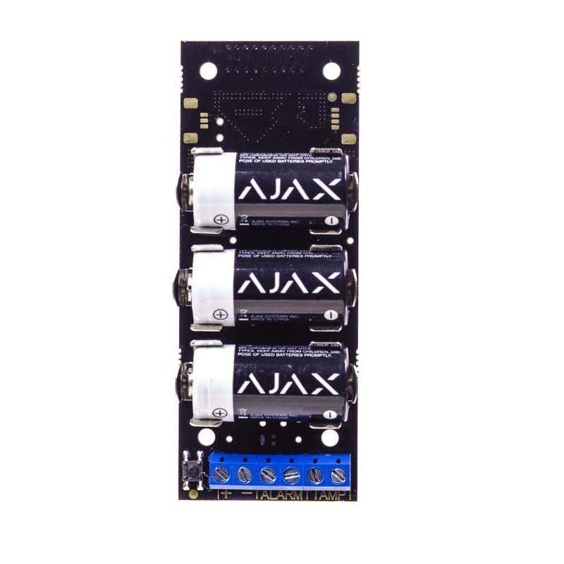 Ajax Transmitter - Integrates 3rd Party Wired Detectors to Ajax