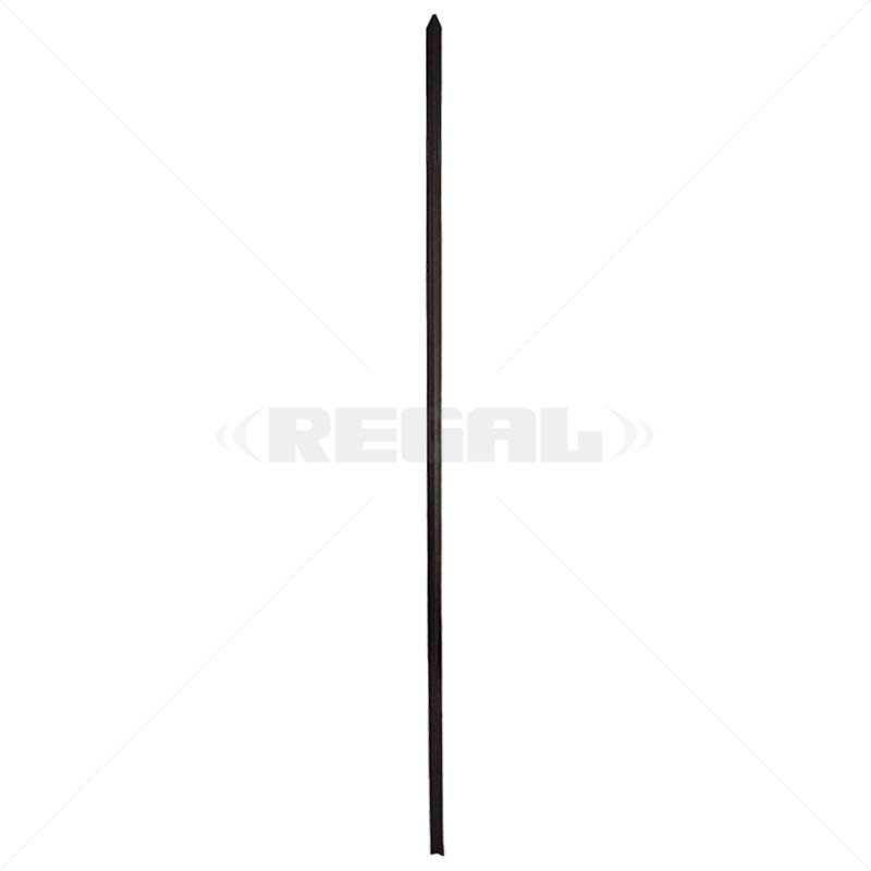 Free Standing Y-Picket Pole 3.0m Bitumin 11mm