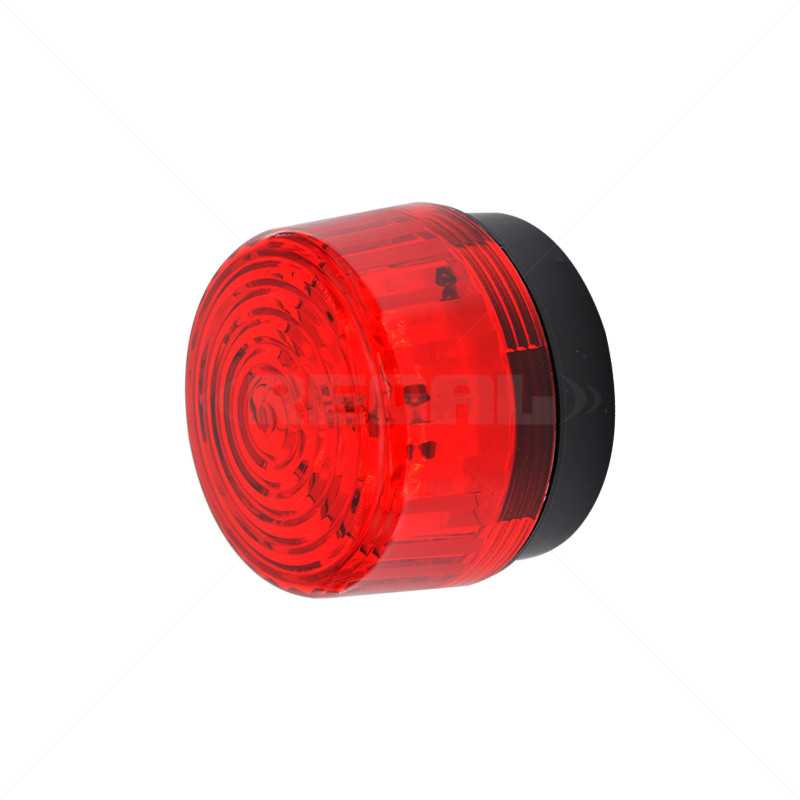 Securi-Prod Large Strobe Light - Red