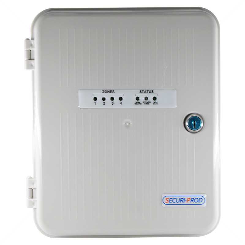 Securi-Prod 4 Zone Perimeter Alarm Panel